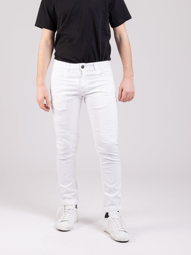 STIMM - Jeans Tom Bull bianco