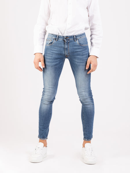 Jeans Tom Log In denim medio