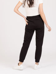 STIMM - Joggers neri con nappe