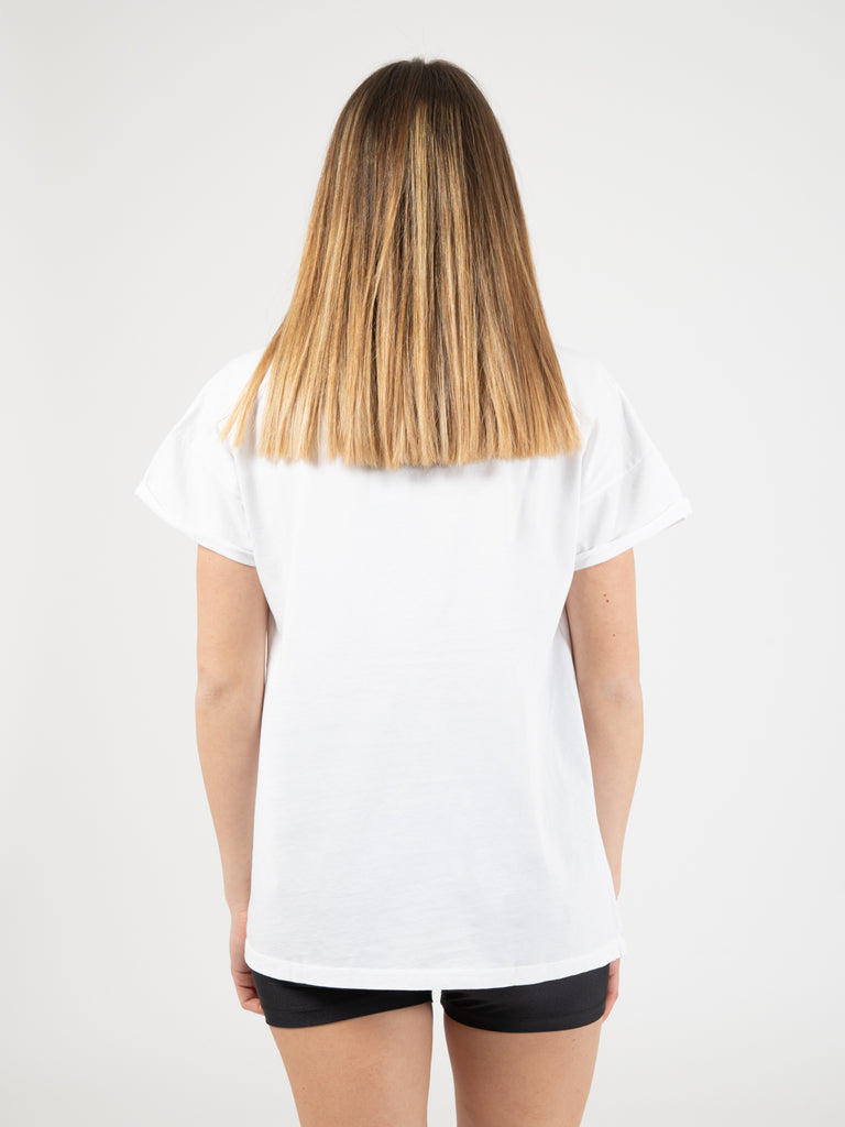 STIMM - Maglia Basic over bianco