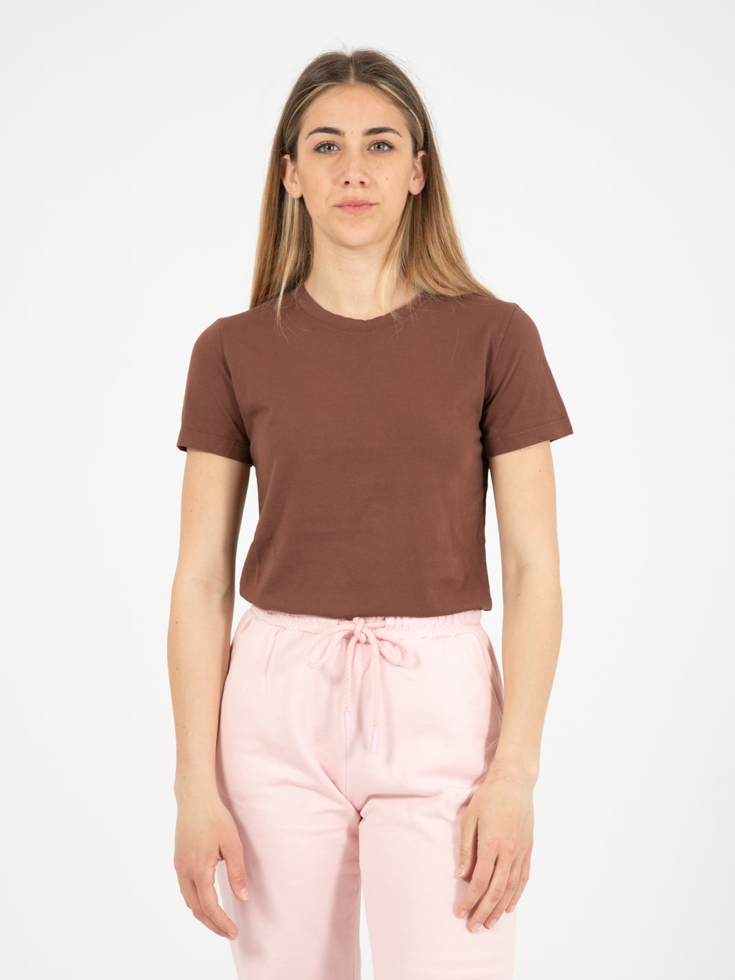 Basic slim cocoa sweater