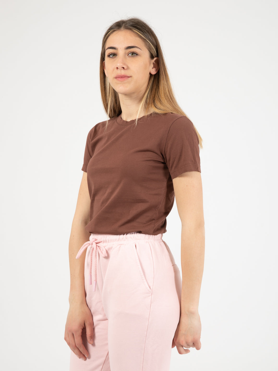 Basic slim cocoa sweater
