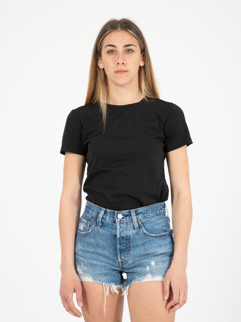 STIMM - Maglia Basic slim nero