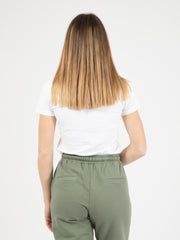 STIMM - Maglia Basic V bianco