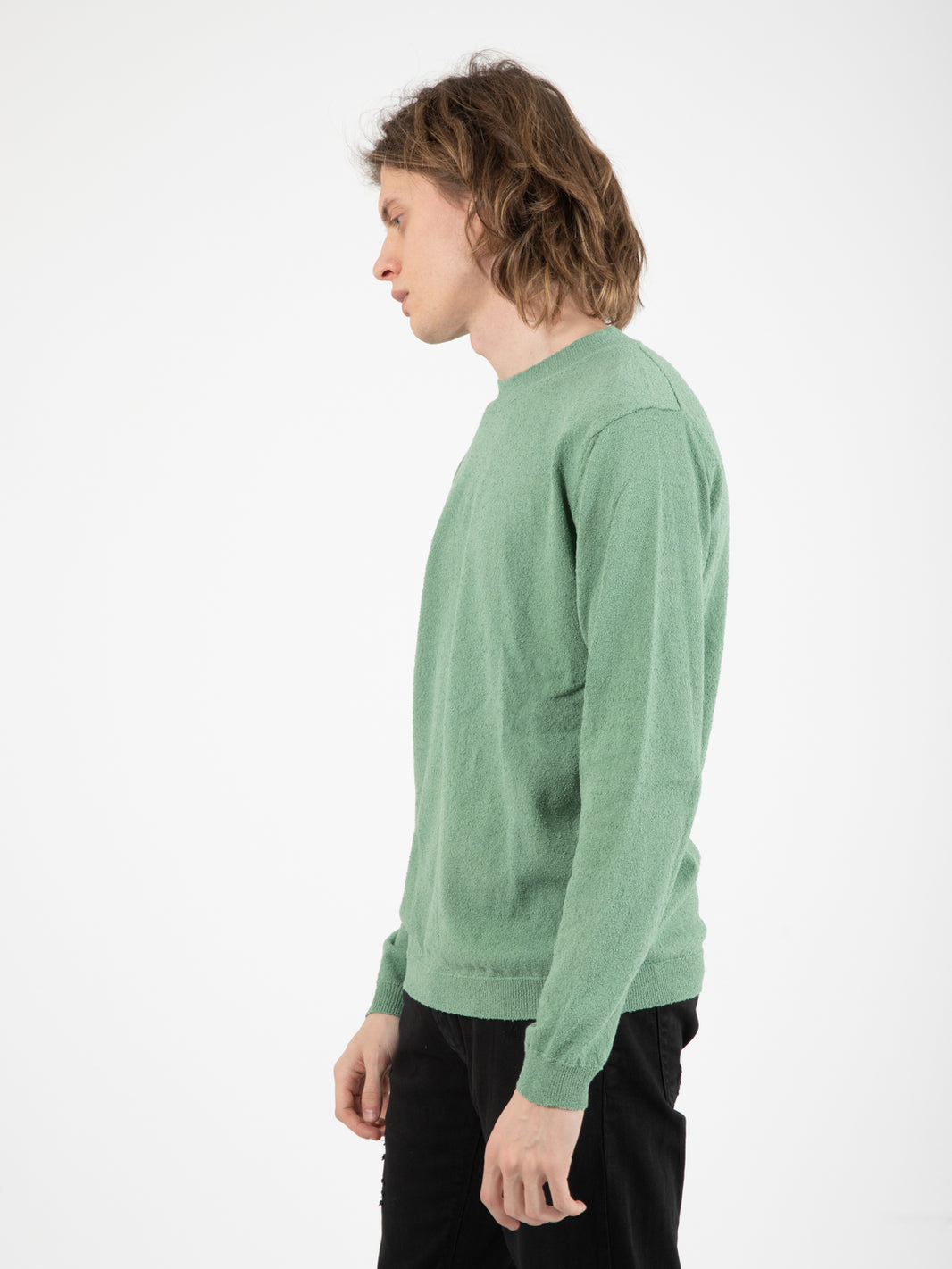 Maglia girocollo agave