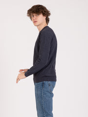 STIMM - Maglia girocollo navy