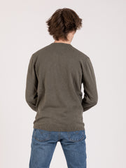 STIMM - Maglia in cotone fiammato verde
