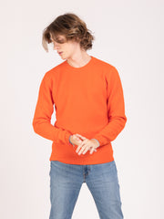 STIMM - Maglione arancione in lana merino