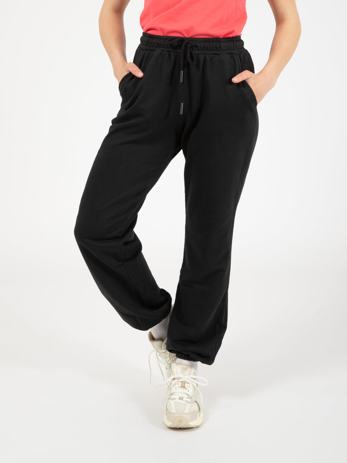 Black Basic Trousers