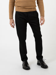 STIMM - Pantalone nero in lana cover