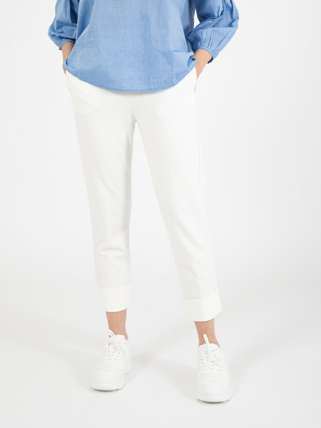 Pantaloni Balza Punto Milano sand