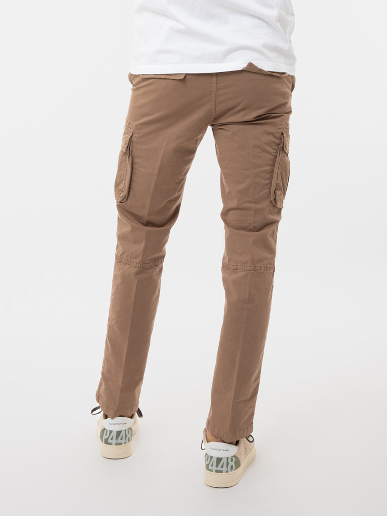 STIMM - Pantaloni Cargo khaki