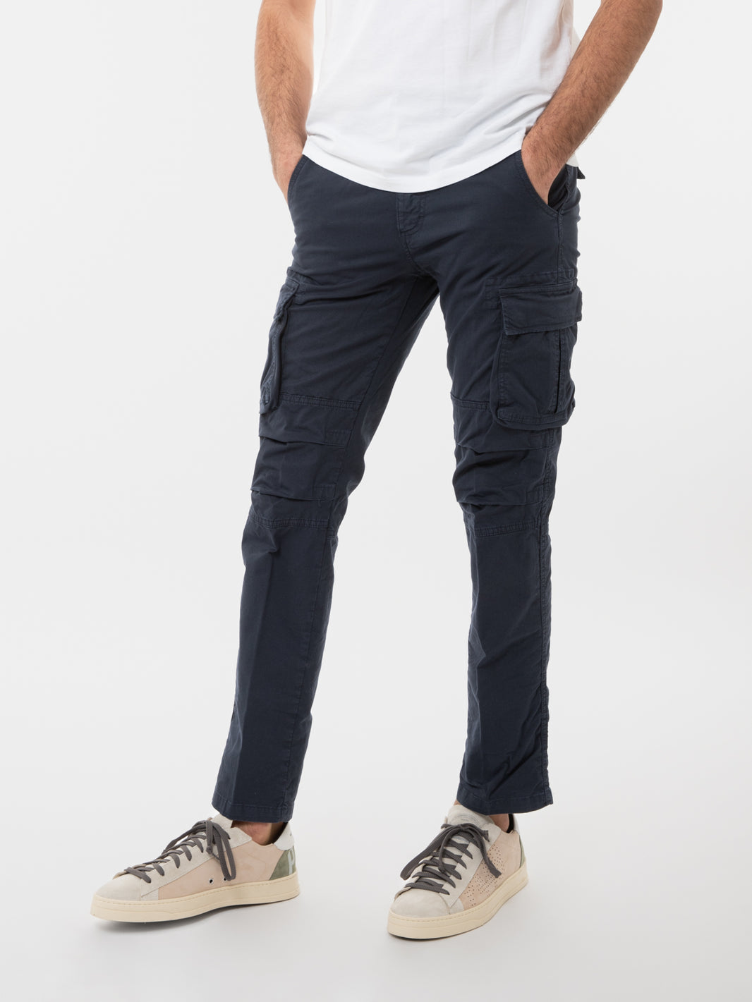 Pantaloni Cargo navy