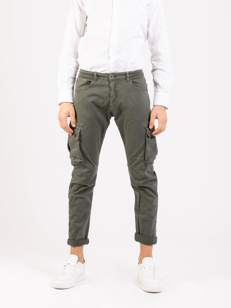 Pantaloni cargo Vietnam verde nuovo