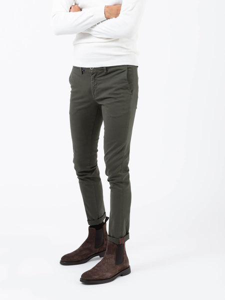 Pantaloni chino Ritz verdi