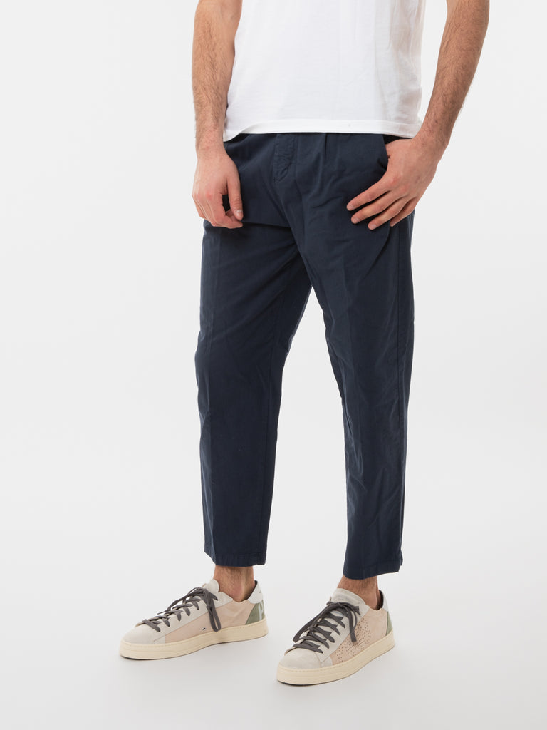 STIMM - Pantaloni con pince navy