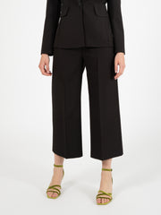 STIMM - Pantaloni Cropped nero