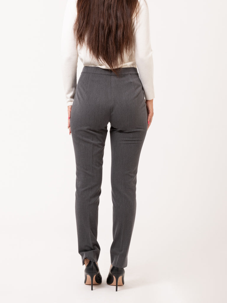 STIMM - Pantaloni dritti grigio antracite