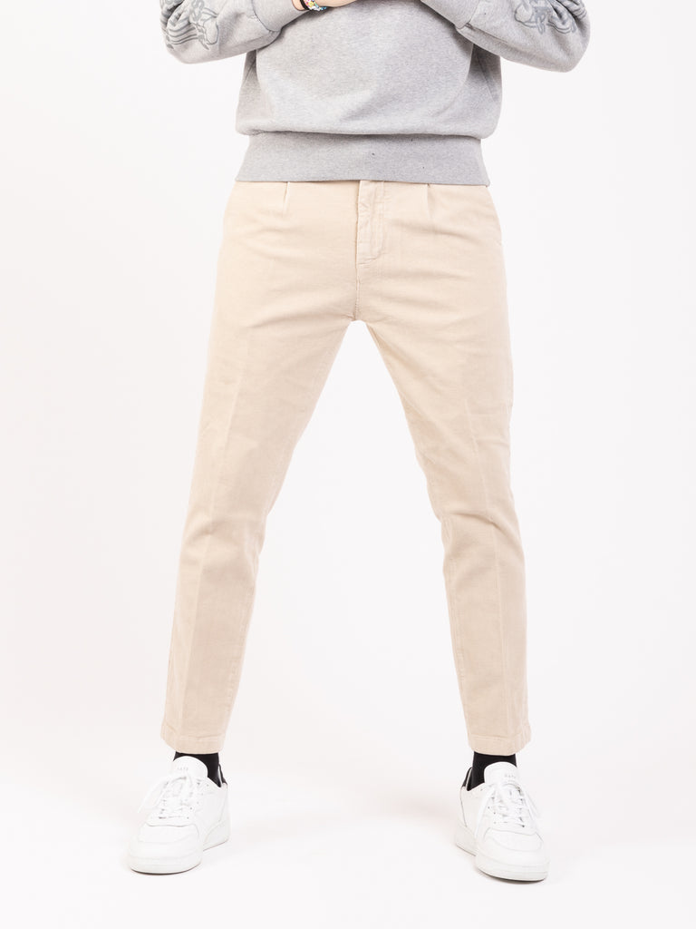 STIMM - Pantaloni in velluto a costine corda