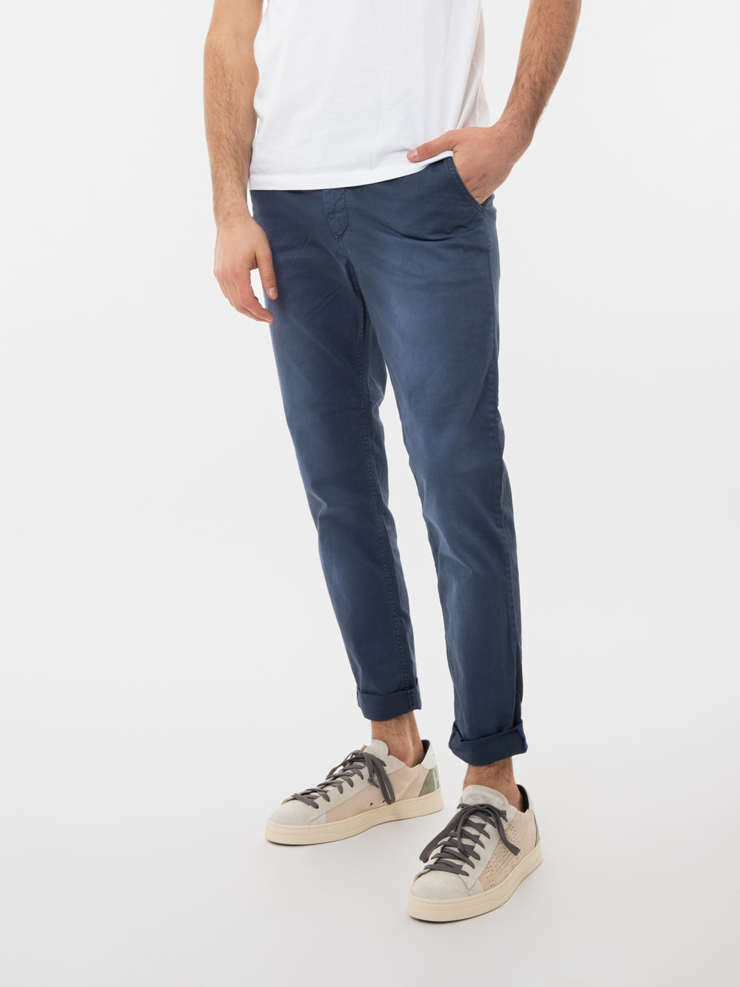 Pantaloni Mirtos blue