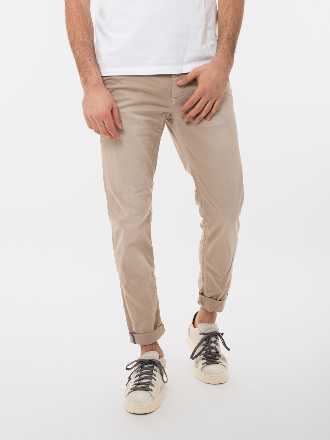 Pantaloni Mirtos sabbia