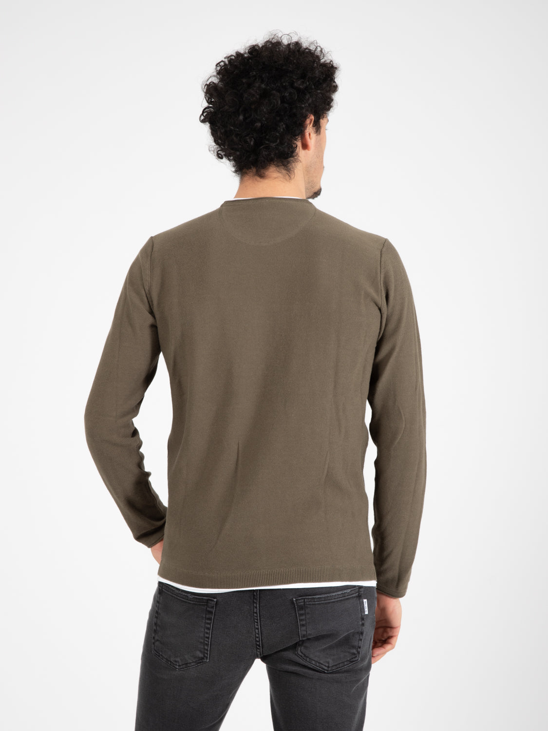 Forest cotton crew neck