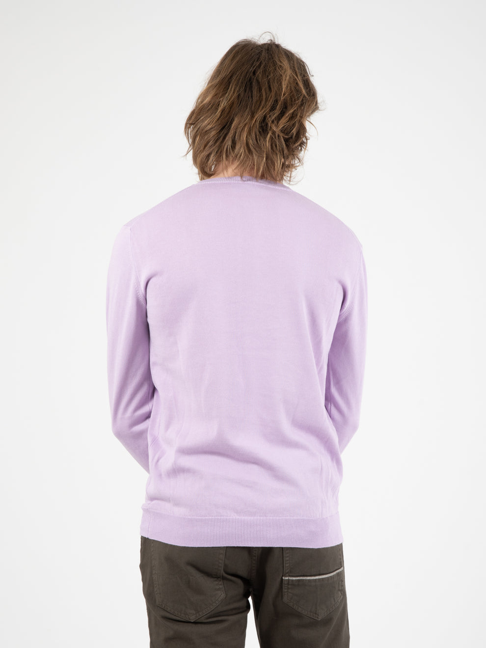 Wisteria cotton crew neck