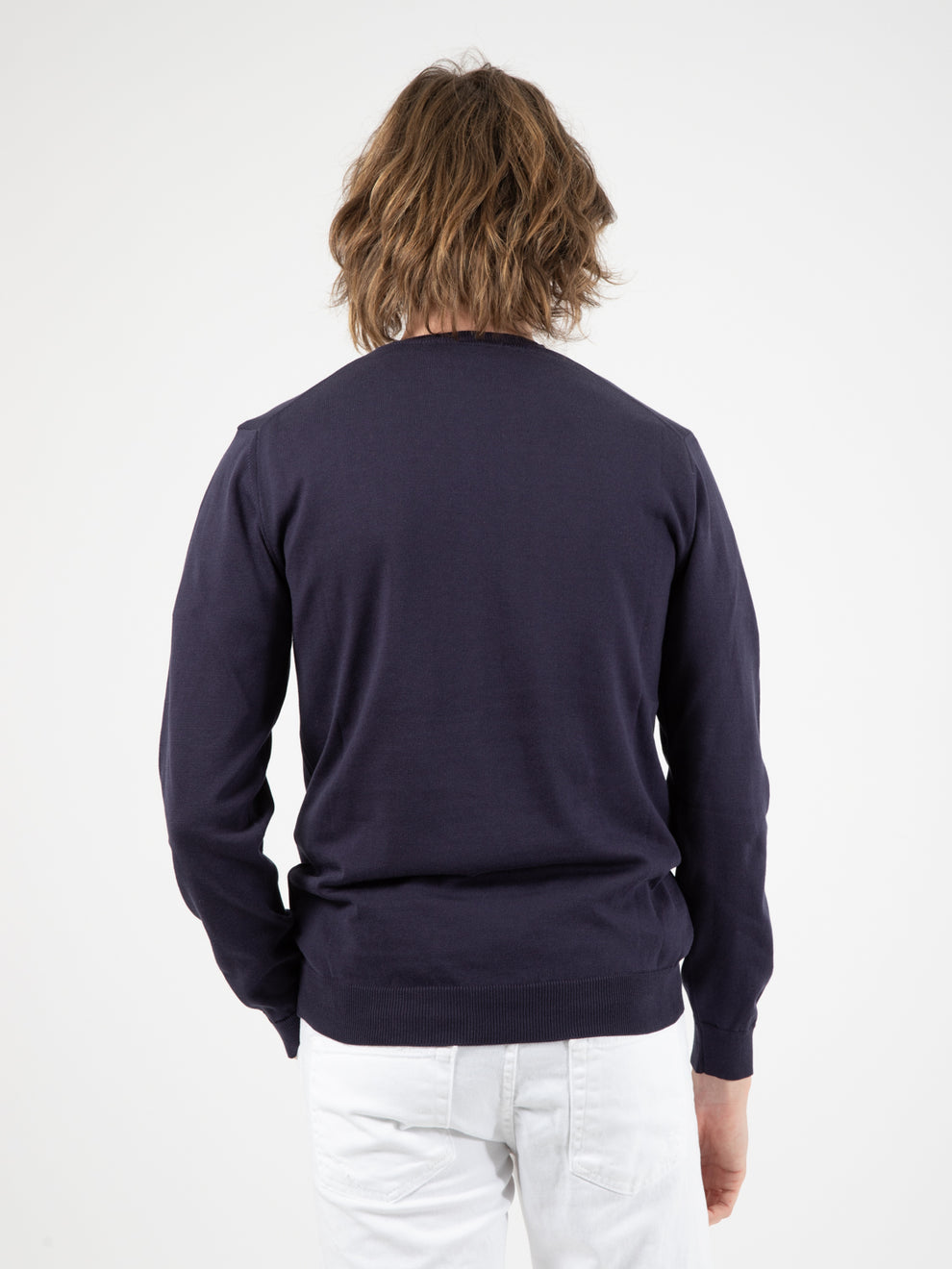 Cotton night crew neck