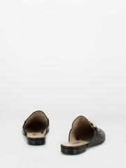 STIMM - Sabot Daisy neri con morsetto