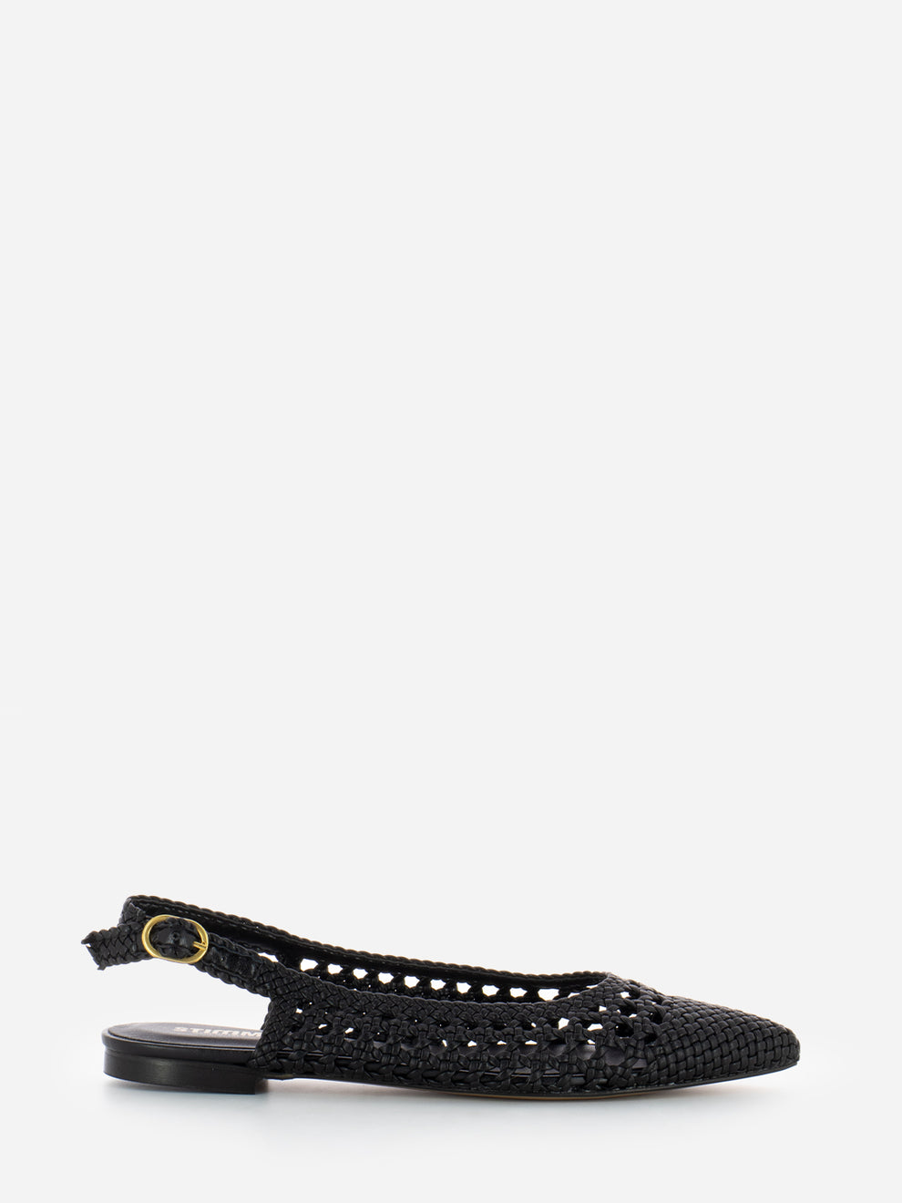 Black Braid Sandals