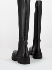 STIMM - Stivali neri con maxi fasce elastiche