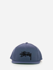 STUSSY - Big Stock Point Crown Cap slate