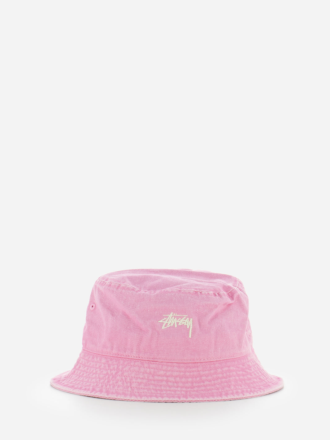 Washed Stock Bucket Hat Pink