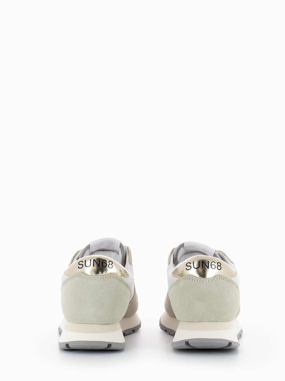 Ally Glitter Textile White