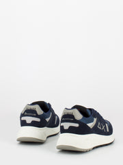 SUN 68 - Daddy in suede navy blue