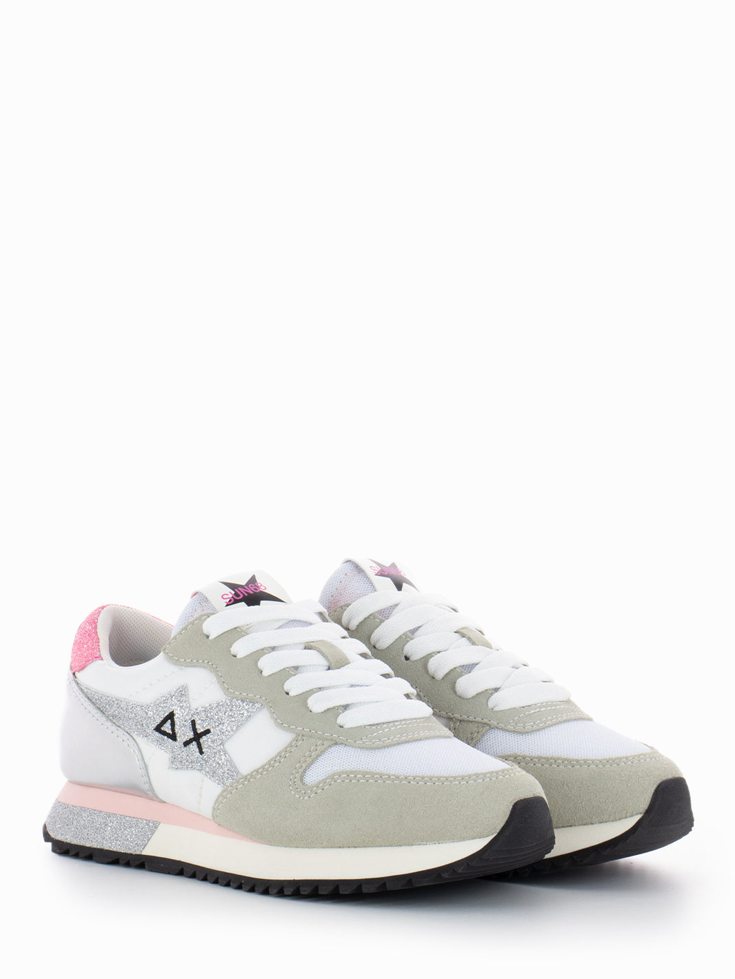 Stargirl glitter white / sand / silver