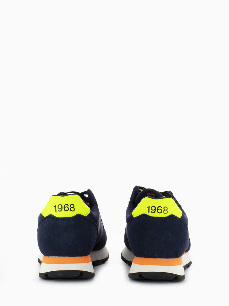 SUN 68 - Tom solid navy blue / fluo