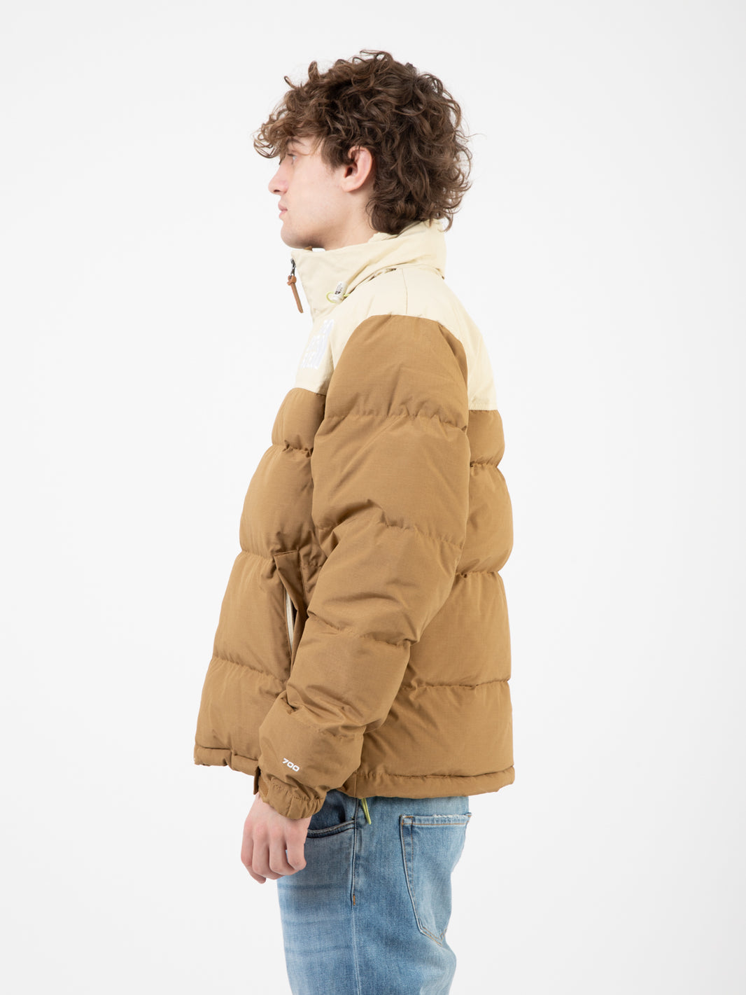 92 Low-Fi Hi-Tek Nuptse utility brown / gravel
