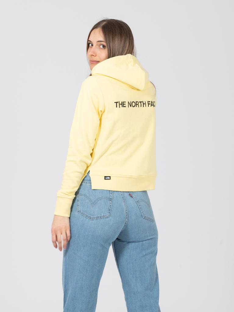 THE NORTH FACE - Felpa hoodie Graphic pale banana