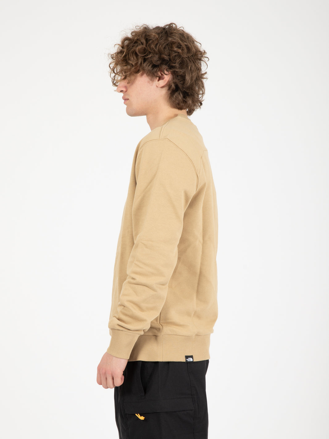 Felpa summer logo crew khaki stone