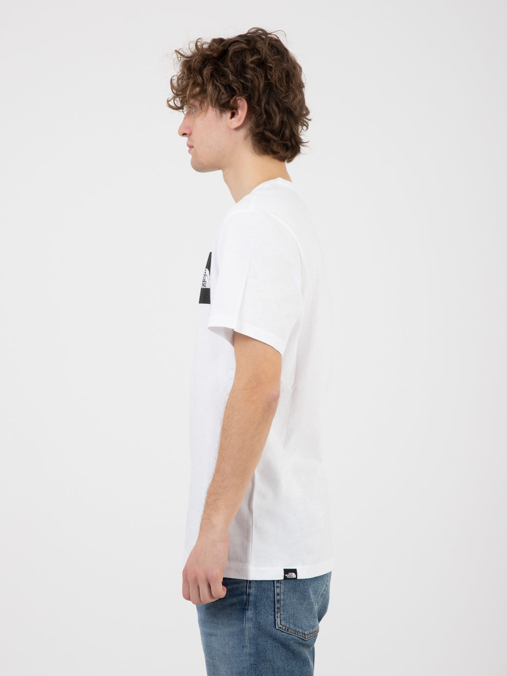 S/S Fine Tee tnf white / tnf black
