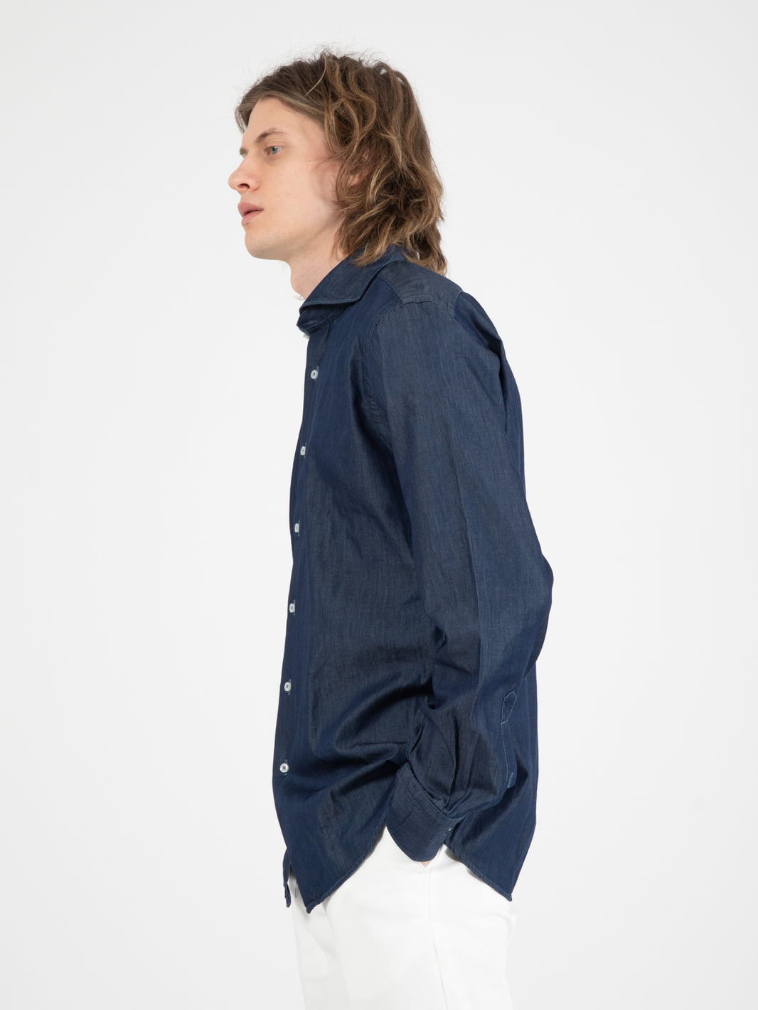 Camicia denim medio