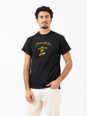 THRASHER - T-shirt Gonz black / yellow