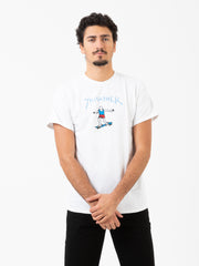 THRASHER - T-shirt Gonz white / blue / red