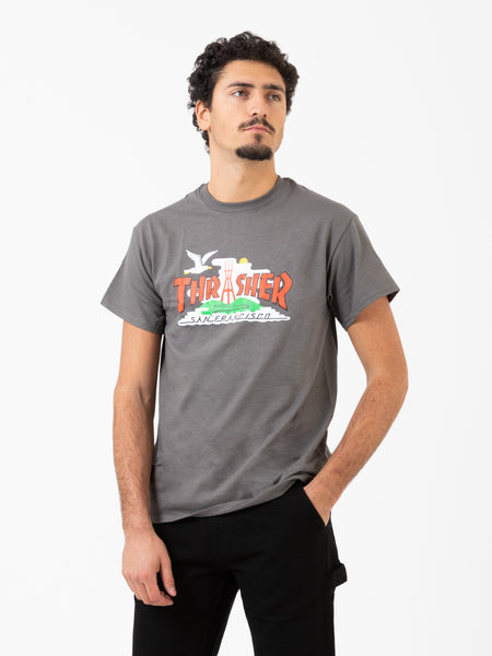 T-shirt The City charcoal