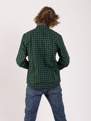 TIMBERLAND - Camicia a quadri verde / nero