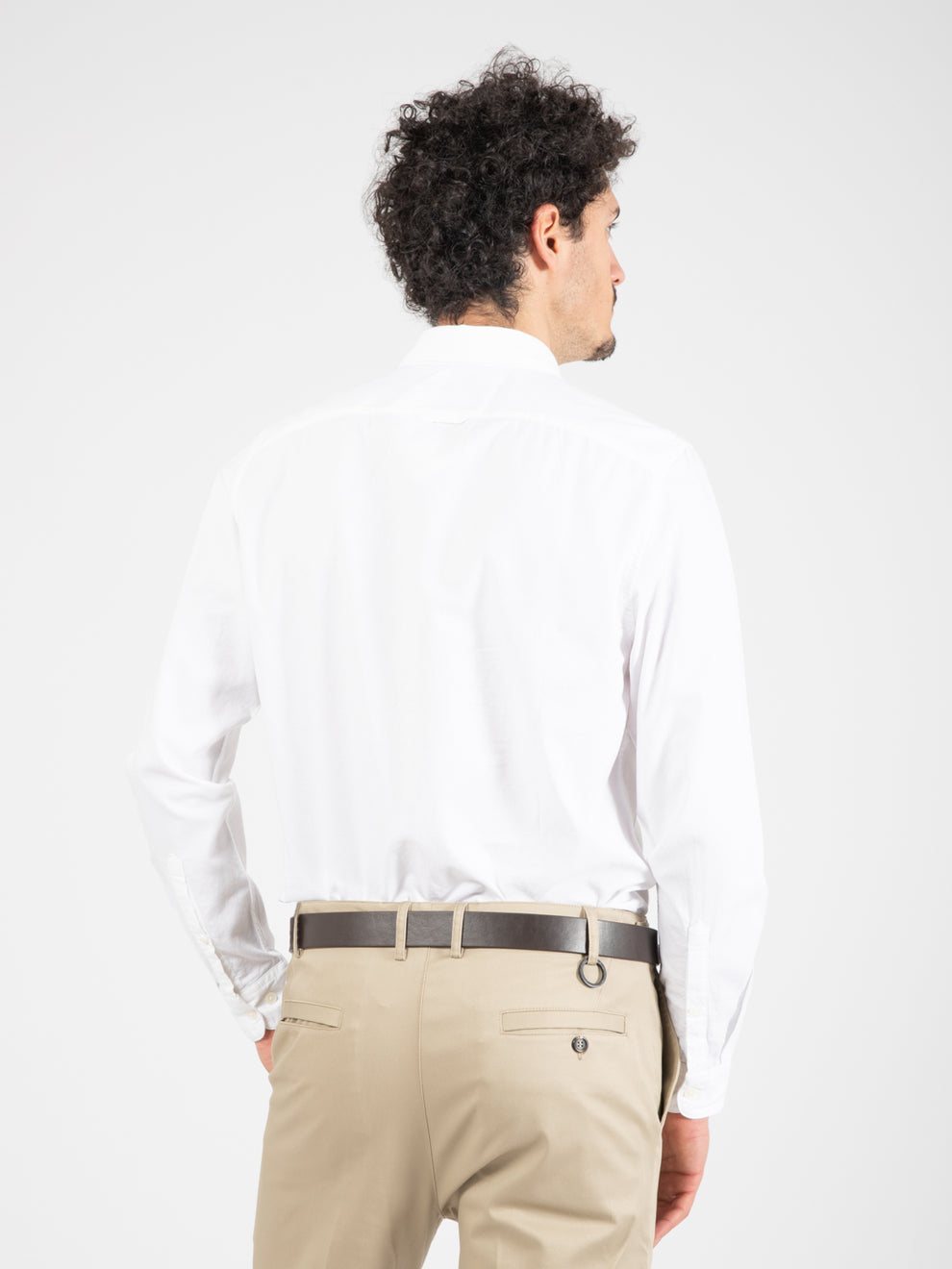 Camicia button-down Elevated Oxford white