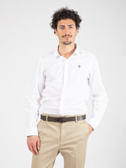 TIMBERLAND - Camicia Fitted Eastham River white