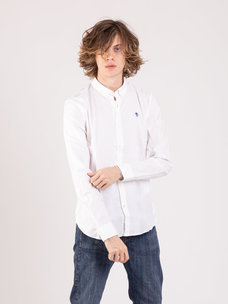 TIMBERLAND - Camicia in cotone bianca