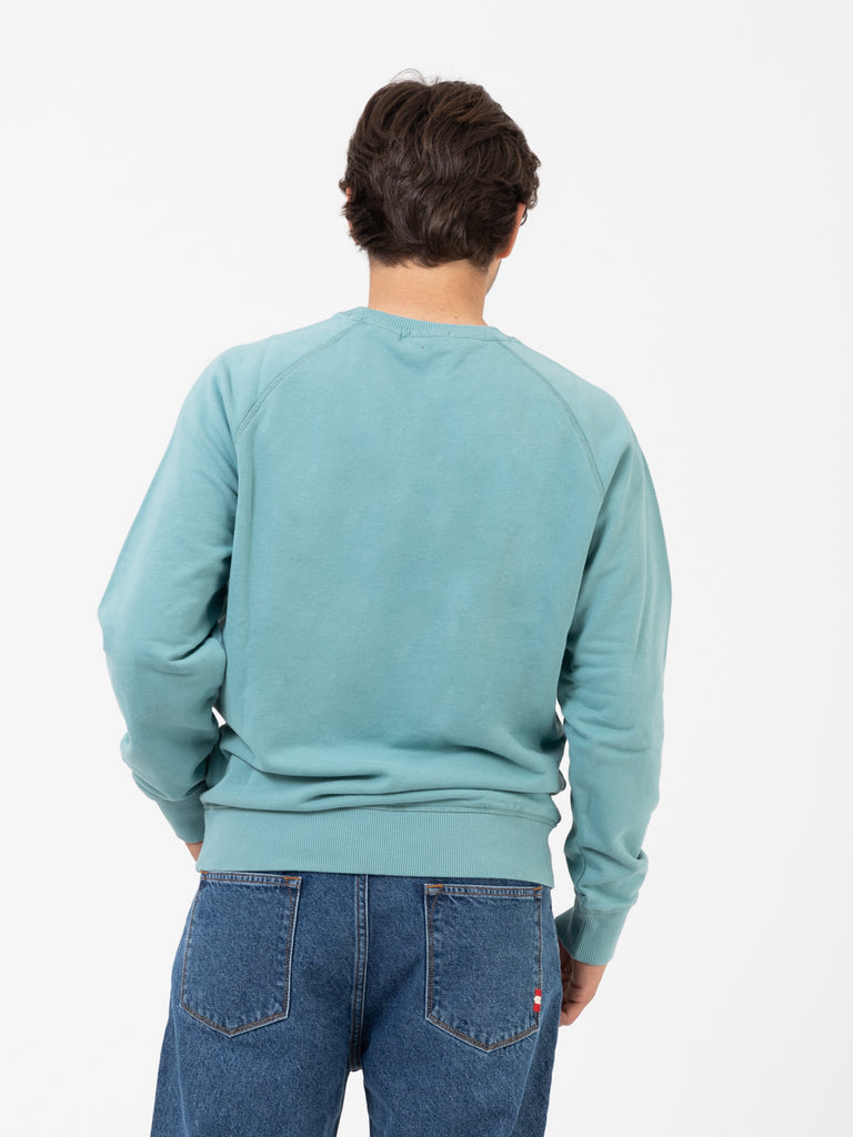 TIMBERLAND - Maglia Exeter River Basic Regular Crew mineral blue